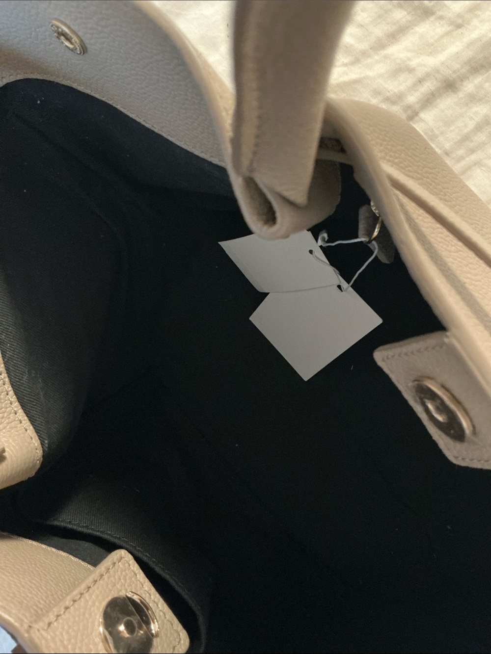 NWT Demellier N81 Midi New York bag in taupe - Picture 6 of 8
